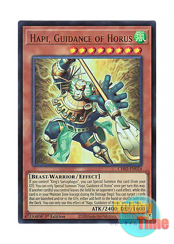 画像1: 英語版 CH02-EN024 Hapi, Guidance of Horus ホルスの先導－ハーピ (ウルトラレア) 1st Edition