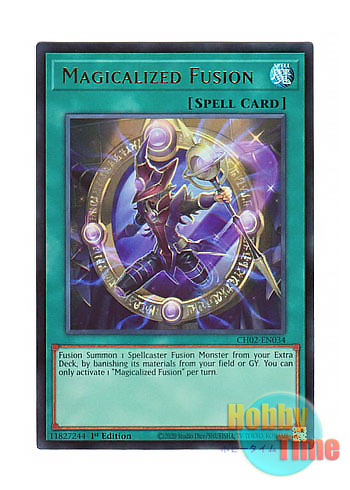画像1: 英語版 CH02-EN034 Magicalized Fusion 円融魔術 (ウルトラレア) 1st Edition