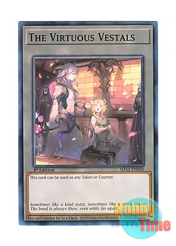 画像1: 英語版 SDAZ-EN050 The Virtuous Vestals 二人の聖女 (ノーマル) 1st Edition