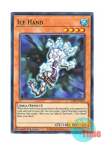 画像1: 英語版 SDBT-EN021 Ice Hand アイス・ハンド (ノーマル) 1st Edition