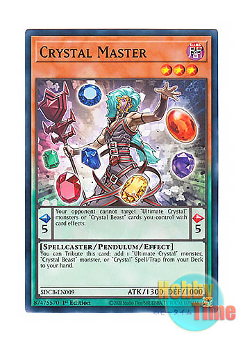 画像1: 英語版 SDCB-EN009 Crystal Master 宝玉の先導者 (ノーマル) 1st Edition