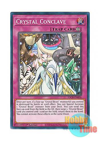 画像1: 英語版 SDCB-EN036 Crystal Conclave 宝玉の集結 (ノーマル) 1st Edition