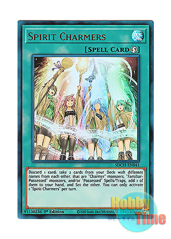 画像1: 英語版 SDCH-EN041 Spirit Charmers 精霊術の使い手 (ウルトラレア) 1st Edition