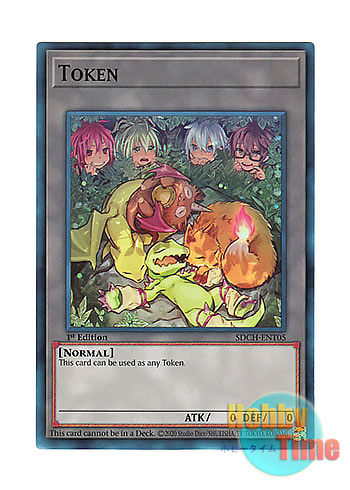 画像1: 英語版 SDCH-ENT05 Token: Charmers & Familiars トークン：チャーマーズ & ファミリアズ (スーパーレア) 1st Edition