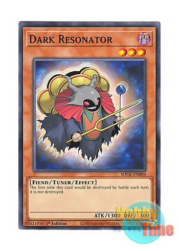 画像1: 英語版 SDCK-EN004 Dark Resonator ダーク・リゾネーター (ノーマル) 1st Edition