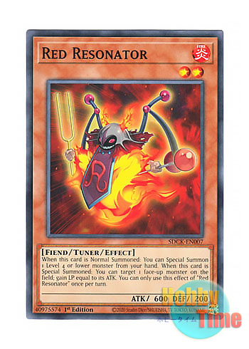 画像1: 英語版 SDCK-EN007 Red Resonator レッド・リゾネーター (ノーマル) 1st Edition