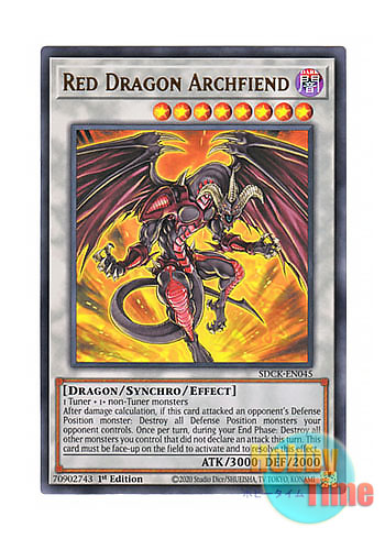 画像1: 英語版 SDCK-EN045 Red Dragon Archfiend レッド・デーモンズ・ドラゴン (ウルトラレア) 1st Edition
