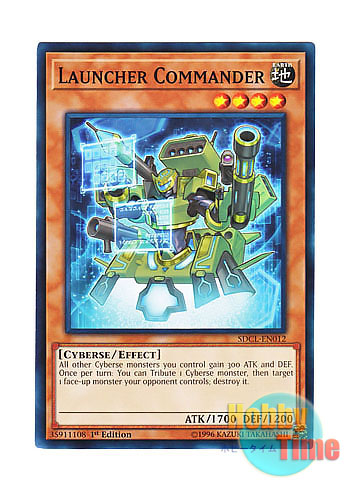 画像1: 英語版 SDCL-EN012 Launcher Commander ランチャー・コマンダー (ノーマル) 1st Edition