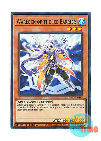画像1: 英語版 SDFC-EN010 Warlock of the Ice Barrier 氷結界の破術師 (ノーマル) 1st Edition