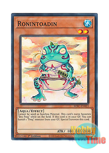 画像1: 英語版 SDFC-EN023 Ronintoadin 粋カエル (ノーマル) 1st Edition