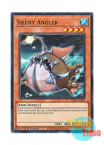 画像1: 英語版 SDFC-EN026 Silent Angler サイレント・アングラー (ノーマル) 1st Edition