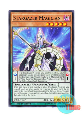 画像1: 英語版 SDMP-EN007 Stargazer Magician 星読みの魔術師 (ノーマル) 1st Edition