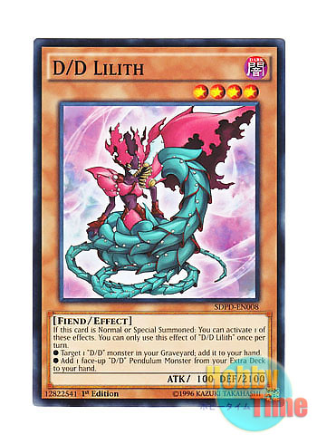 画像1: 英語版 SDPD-EN008 D/D Lilith DDリリス (ノーマル) 1st Edition
