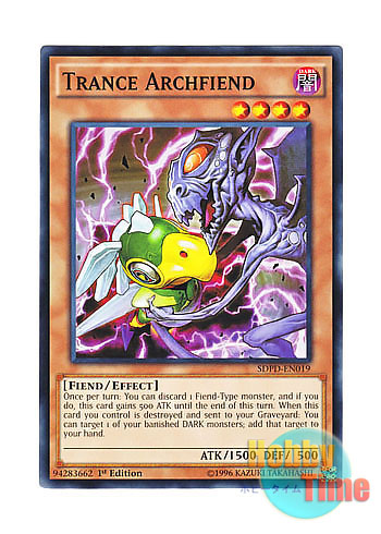 画像1: 英語版 SDPD-EN019 Trance Archfiend トランス・デーモン (ノーマル) 1st Edition