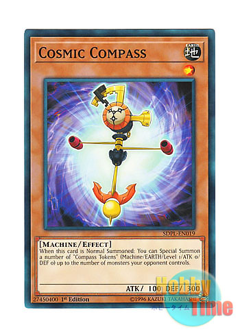 画像1: 英語版 SDPL-EN019 Cosmic Compass クラスター・ペンデュラム (ノーマル) 1st Edition