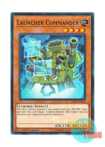 画像1: 英語版 SDPL-EN020 Launcher Commander ランチャー・コマンダー (ノーマル) 1st Edition