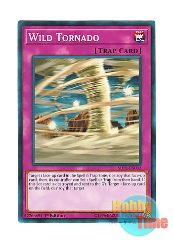 画像1: 英語版 SDPL-EN032 Wild Tornado 荒野の大竜巻 (ノーマル) 1st Edition