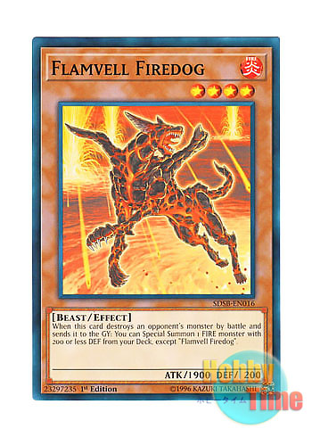 画像1: 英語版 SDSB-EN016 Flamvell Firedog フレムベル・ヘルドッグ (ノーマル) 1st Edition