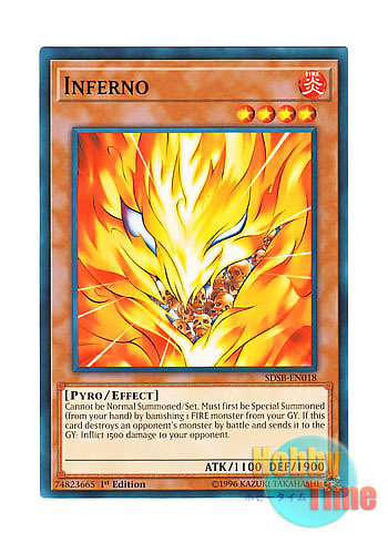 画像1: 英語版 SDSB-EN018 Inferno インフェルノ (ノーマル) 1st Edition