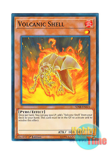 画像1: 英語版 SDSB-EN021 Volcanic Shell ヴォルカニック・バレット (ノーマル) 1st Edition