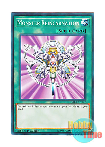 画像1: 英語版 SDSB-EN027 Monster Reincarnation 死者転生 (ノーマル) 1st Edition