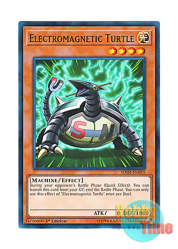画像1: 英語版 SDSH-EN019 Electromagnetic Turtle 超電磁タートル (ノーマル) 1st Edition