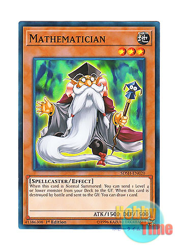画像1: 英語版 SDSH-EN020 Mathematician マスマティシャン (ノーマル) 1st Edition
