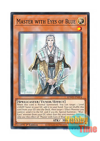 画像1: 英語版 SDWD-EN014 Master with Eyes of Blue 青き眼の祭司 (ノーマル) 1st Edition