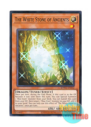 画像1: 英語版 SDWD-EN012 The White Stone of Ancients 太古の白石 (ノーマル) Unlimited (Misprint)