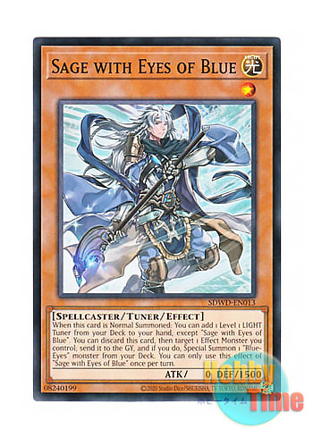 画像1: 英語版 SDWD-EN013 Sage with Eyes of Blue 青き眼の賢士 (ノーマル) Unlimited (Misprint)