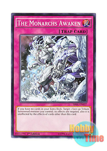 画像1: 英語版 SR01-EN037 The Monarchs Awaken 帝王の凍志 (ノーマル) 1st Edition