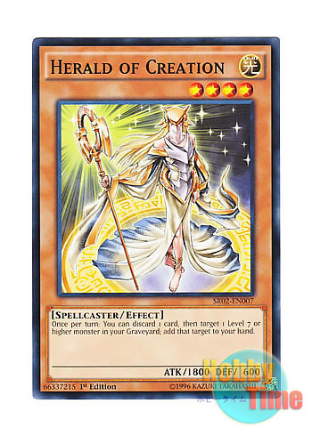 画像1: 英語版 SR02-EN007 Herald of Creation 創世の預言者 (ノーマル) 1st Edition