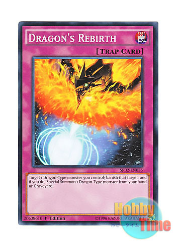 画像1: 英語版 SR02-EN035 Dragon's Rebirth 竜の転生 (ノーマル) 1st Edition