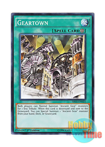 画像1: 英語版 SR03-EN025 Geartown 歯車街 (ノーマル) 1st Edition