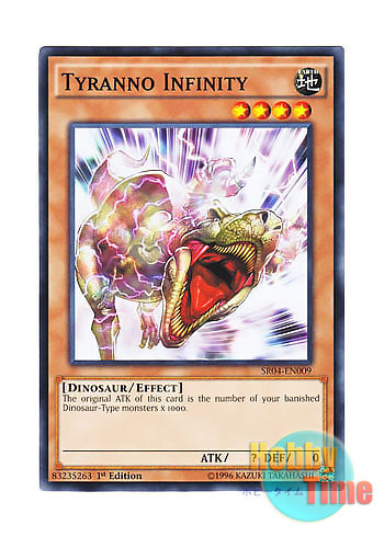 画像1: 英語版 SR04-EN009 Tyranno Infinity ディノインフィニティ (ノーマル) 1st Edition