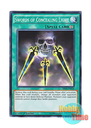 画像1: 英語版 SR04-EN026 Swords of Concealing Light 闇の護封剣 (ノーマル) 1st Edition