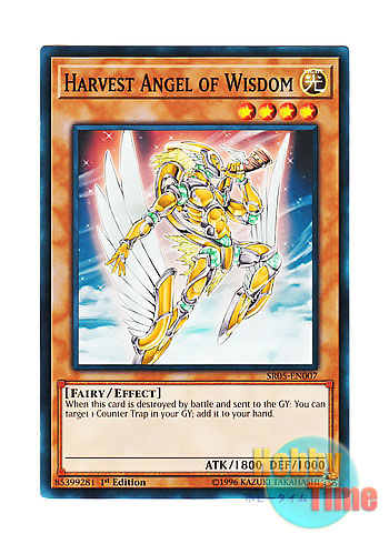 画像1: 英語版 SR05-EN007 Harvest Angel of Wisdom 智天使ハーヴェスト (ノーマル) 1st Edition
