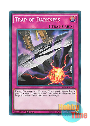 画像1: 英語版 SR06-EN036 Trap of Darkness 闇よりの罠 (ノーマル) 1st Edition