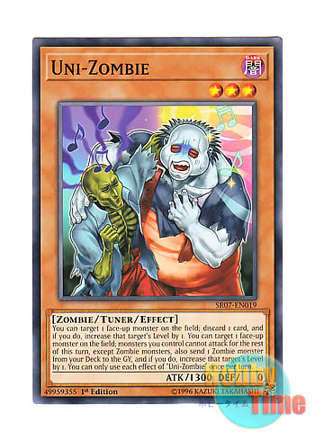画像1: 英語版 SR07-EN019 Uni-Zombie ユニゾンビ (ノーマル) 1st Edition