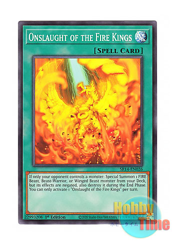 画像1: 英語版 SR14-EN026 Onslaught of the Fire Kings 炎王の急襲 (ノーマル) 1st Edition