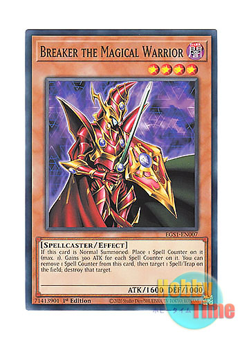 画像1: 英語版 EGS1-EN007 Breaker the Magical Warrior 魔導戦士 ブレイカー (ノーマル) 1st Edition