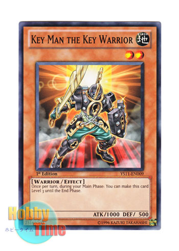 画像1: 英語版 YS11-EN009 Key Man the Key Warrior 鍵戦士キーマン (ノーマル) 1st Edition