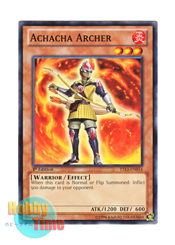 画像1: 英語版 YS13-EN014 Achacha Archer アチャチャアーチャー (ノーマル) 1st Edition