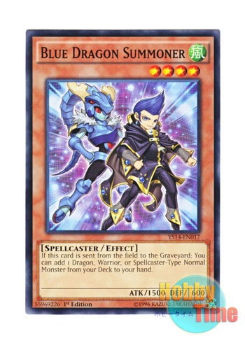 画像1: 英語版 YS14-EN017 Blue Dragon Summoner 青竜の召喚士 (ノーマル) 1st Edition