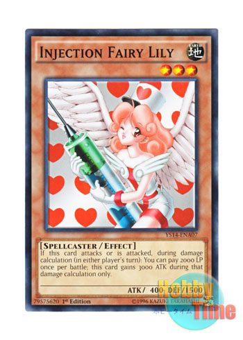 画像1: 英語版 YS14-ENA07 Injection Fairy Lily お注射天使リリー (ノーマル) 1st Edition