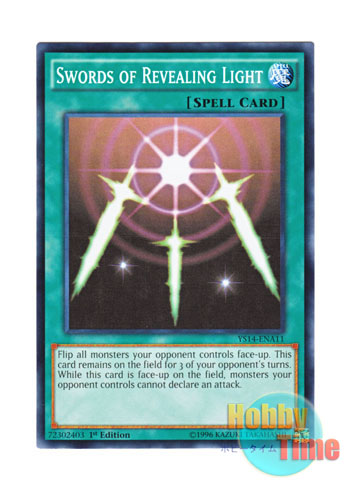 画像1: 英語版 YS14-ENA11 Swords of Revealing Light 光の護封剣 (ノーマル) 1st Edition