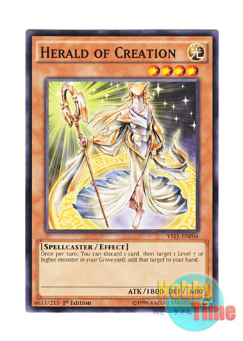 画像1: 英語版 YS15-ENF06 Herald of Creation 創世の預言者 (ノーマル) 1st Edition