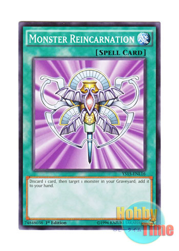 画像1: 英語版 YS15-ENL16 Monster Reincarnation 死者転生 (ノーマル) 1st Edition