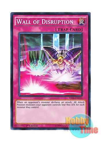 画像1: 英語版 YS16-EN033 Wall of Disruption 分断の壁 (ノーマル) 1st Edition