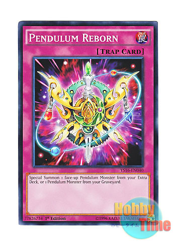 画像1: 英語版 YS16-EN040 Pendulum Reborn ペンデュラム・リボーン (ノーマル) 1st Edition